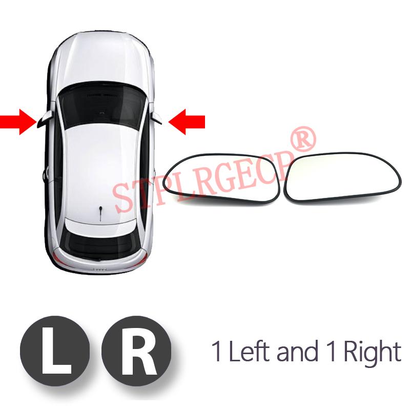 Stplrgecp Driver Side Left or Right Door Side Heated Wing Mirror Glass Lens for Chevrolet Lacetti Optra Excelle 2003-2009