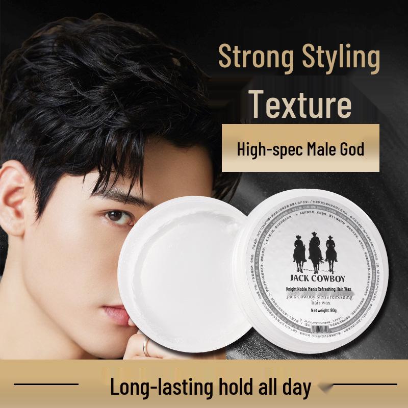 Strong Hold Osha Olive Moisturizing Hair Wax Putty for Cosplay Wigs - 90G