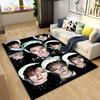 Stray Kids Kpop Singer Area Rug Large,Carpet Rug for Living Room Bedroom Sofa Doormat Decoration,  Kids Play Non-slip Floor Mat