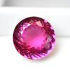Natural Pink Tourmaline 10.65ct Round Cut Certified Loose Gemstone