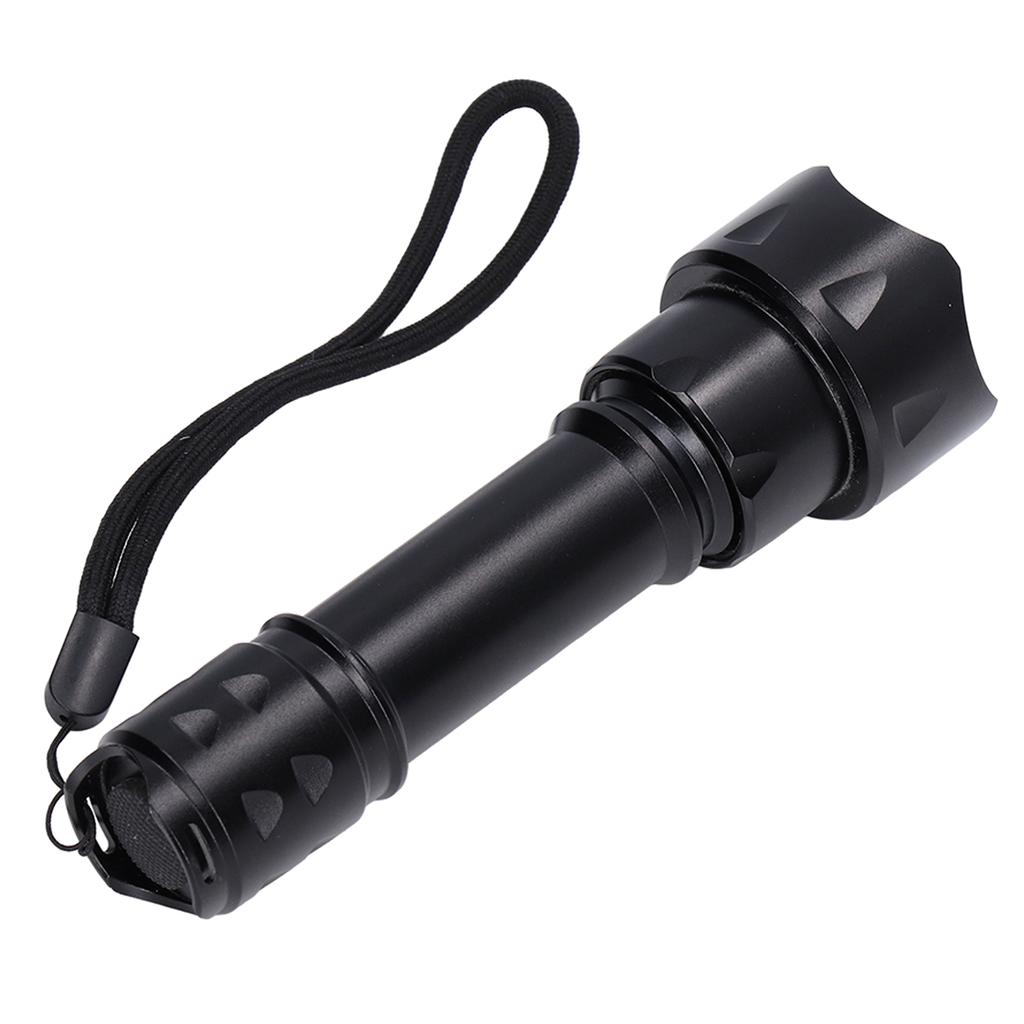 LED Flashlight Telescopic Zoom Protective Function Fashion Design IP65 Waterproof 5000LM Zoom Flashlight