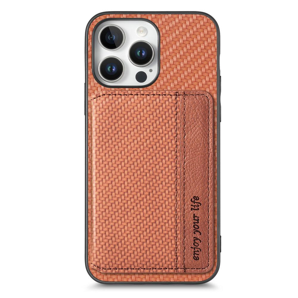 Leather Card Back Case for iPhone 16 Pro Max 15 Plus 14 13 Mini 12 11 16e 17 Pro Max Xs Xr X SE 6 7 8 Magnetic RFID Wallet Cover
