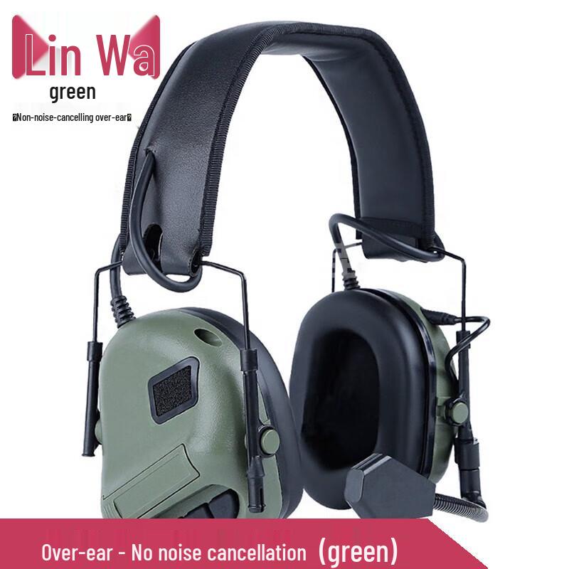 Linwa 5th Gen IPSC Tactical Earmuffs with Sound Pickup  Noise Reduction