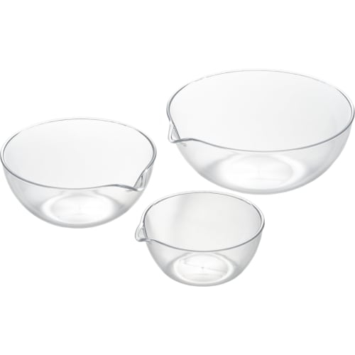 [.co.jp Exclusive] Yoshikawa Katakuchi Range Bowls, 3-Piece Set (190, 380, 700ml) 4003092