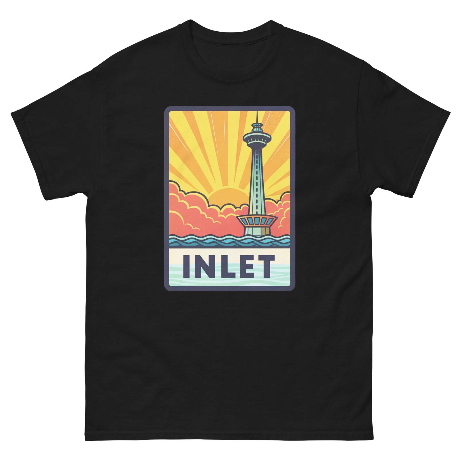 

Inlet Geographical Landscape Location Scenery T-Shirt 4XL