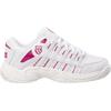 K-Swiss Mens Logo Leather Low Cut Tennis Shoes