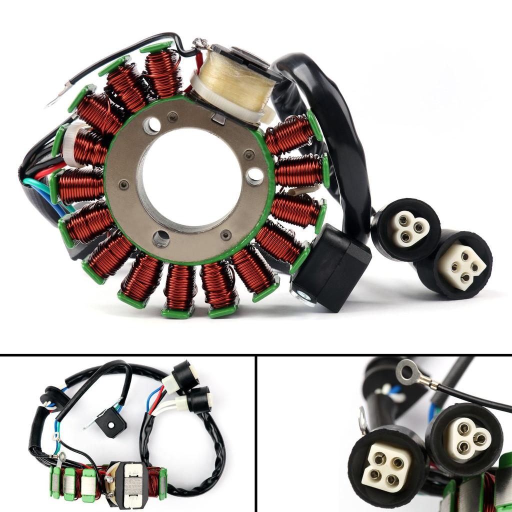 Generator Stator Coil For Yamaha YFM225 Moto-4 1986-1988 YFM250 Moto-4 1989-1991