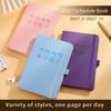Monthly Index Planner 2027 A5 Daily Planner, Vertical Grain Hardcover 320 Page Goal Setting Agenda Schedule Notebook, English Calendar Organizer