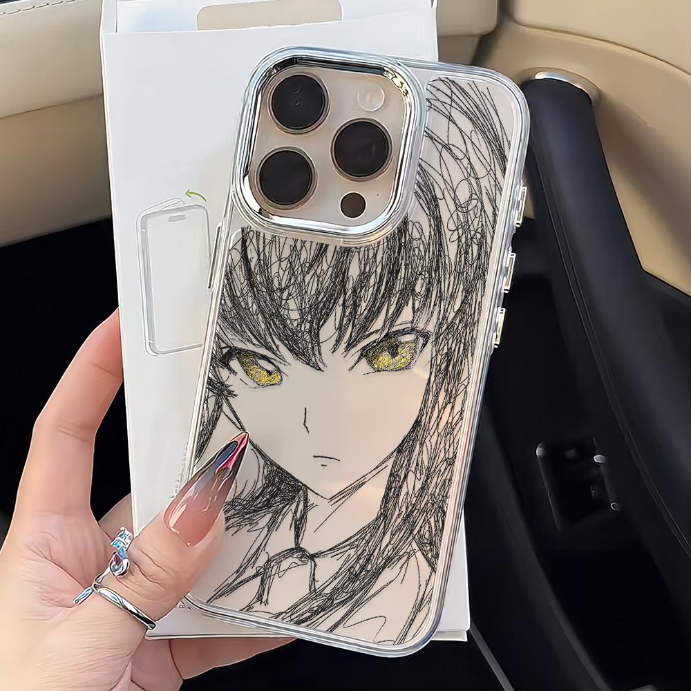 Messy Lines Comic Role Phone Case for Xiaomi Redmi Note A5 A3 15 14 13 14c 13c 12 11 12s 12c 10c 10 9 Pro Plus 4G 5G Cover