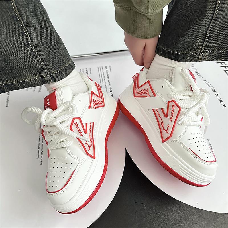 2025 Fashion Original Men Sneakers Couples Platform Skateboard Shoes Size 36-44 High-Quality Women's Sports Shoes Clunky Sneaker