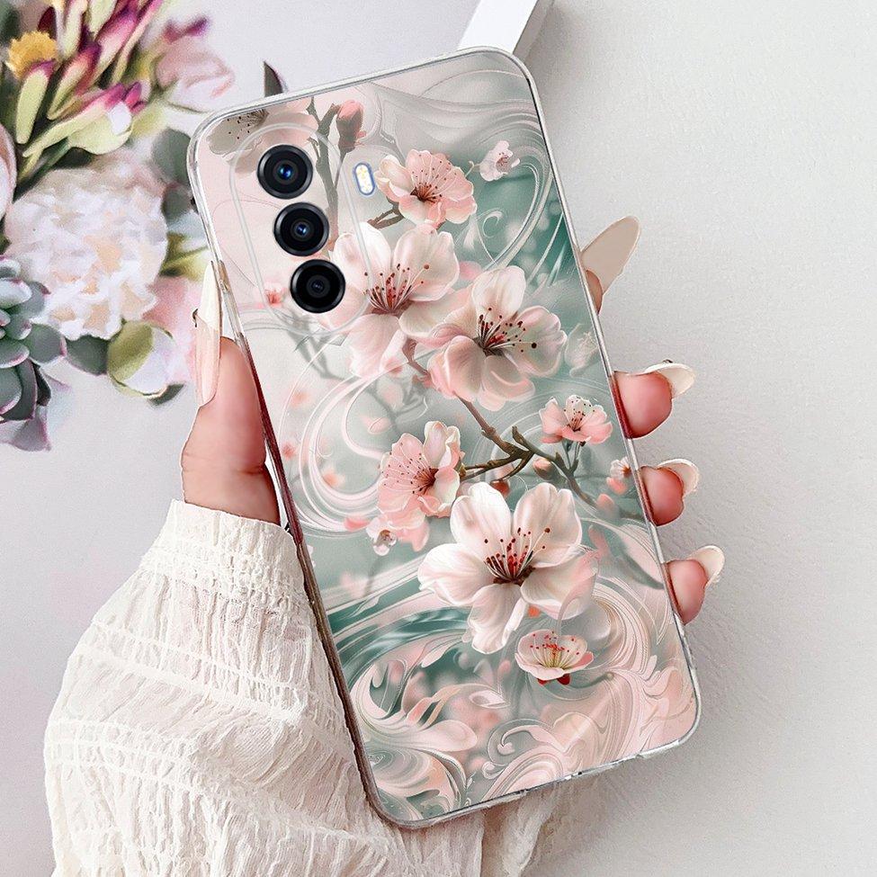 Clear For Huawei Nova Y70 Plus Case Cover Cute Cat Fashion Cool Painted Phone Case For Huawei Nova Y70 MGA-LX9 MGA-LX9N MGA-LX3