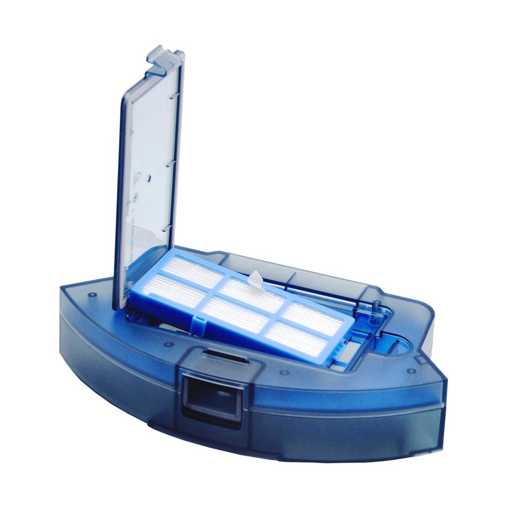 High Capacity Dustbin For Robot Vacuums Plastic Construction Easy Installation Replacement Accessories Dust Collector