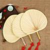 Manual Chinese Style Hand-woven Cooling Summer Palm-Leaf Fan Hand Fan Straw Fan Home Decoration
