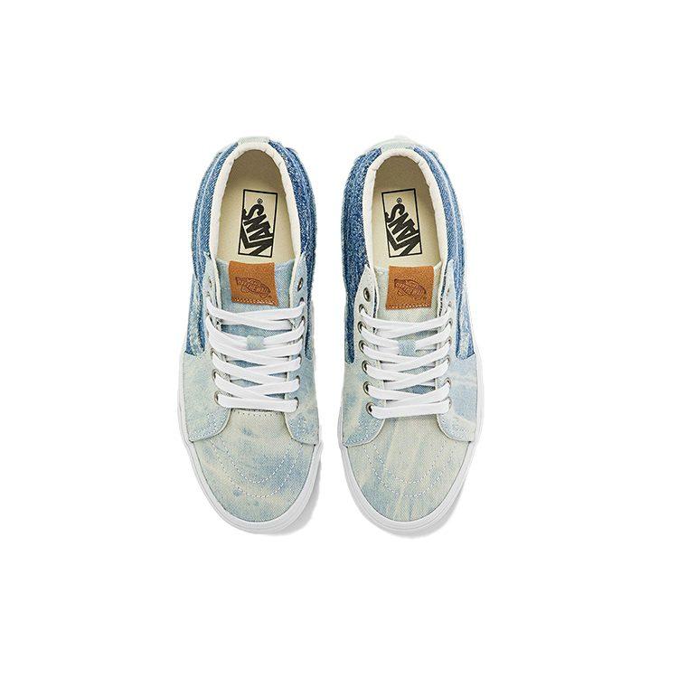 Sk8 Vans-Mid 'Washed Denim' VN0A3WM3448