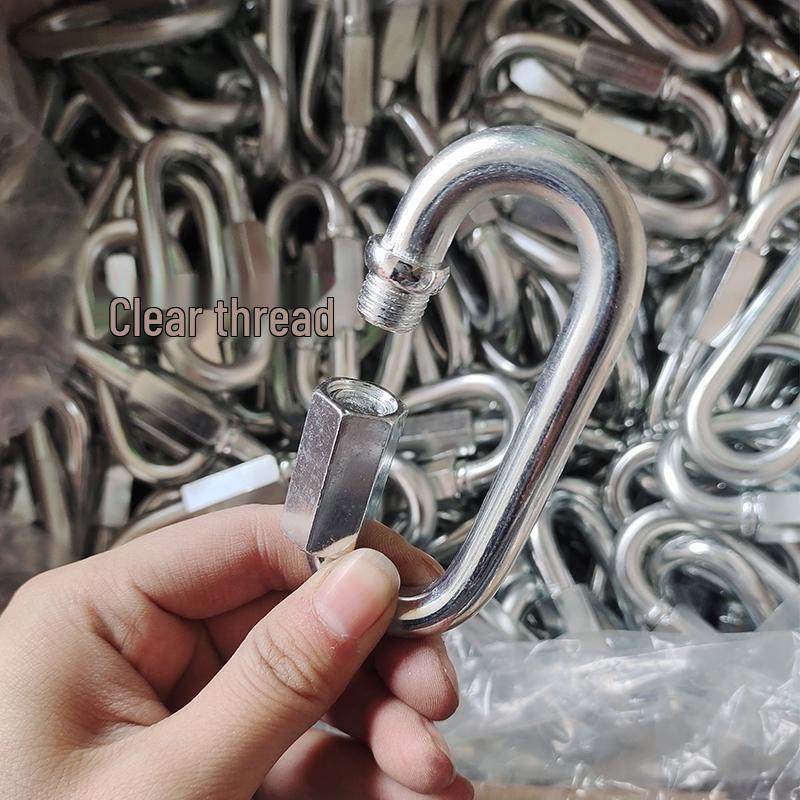 Typ 0 Rychloupínací bezpečnostní přezka pro psy a lezení - Zamykací řetěz & Přezka pro vodítko