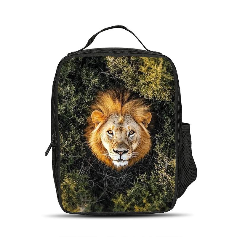 Lion Ice Bag Lunch Bag Versatile Cartoon Large Capacity Strong Performance Best Gift for Boy or Girl School Birthday