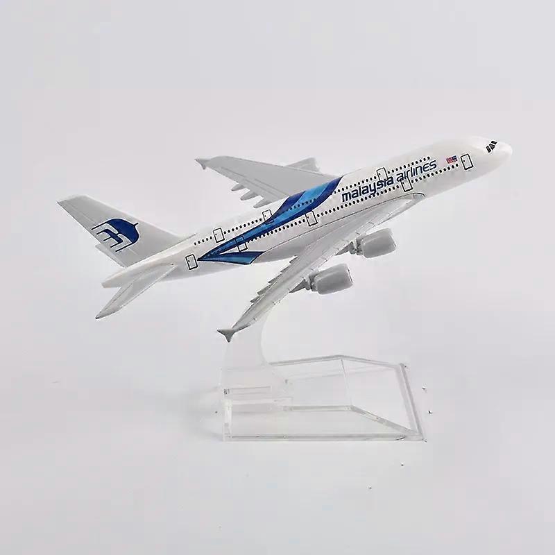 Malaysia Airlines Airbus A380 Airplane Model Aircraft Diecast Metal 1/400 Scale Planes