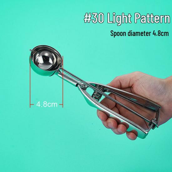 INOX 304 Stainless Steel Ice Cream Scoop/Baller for Hotels & Cafeterias