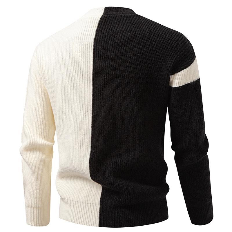 Cardigan Sweater Jackets for Men Cable Knitted Round Neck Button Up Sweaters Ribbed Textured Cardigan Sweater Jacket Men's Casual Long Sleeve Sweaters