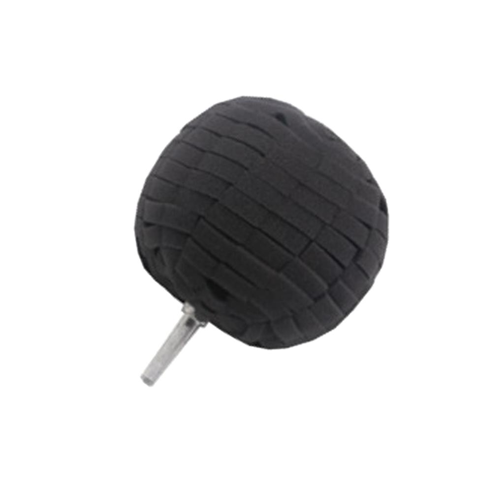 Polishing Sanding Abrasive Ball 3 Inch Buffering Wheel Diameter with 1/4 Inch Shank for Mirror