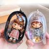 New Portable Mini Transparent Storage Bag with Zipper Multi-functional Headphone and Charger Case Travel Accessories Waterproof PVC Material