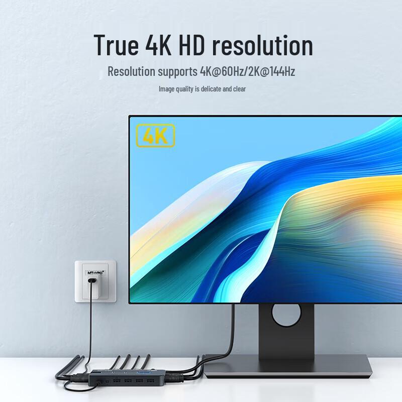 MT-Viki 4-Port 4K HDMI KVM Switch