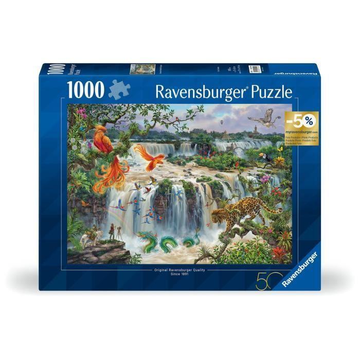 Puzzle 1000 Pièces, Chutes D'eau, Adultes&enfants Dès 14 Ans, Puzzle De Qualité Supérieure, 12000853, Edition 50 Ans, Ravensburger