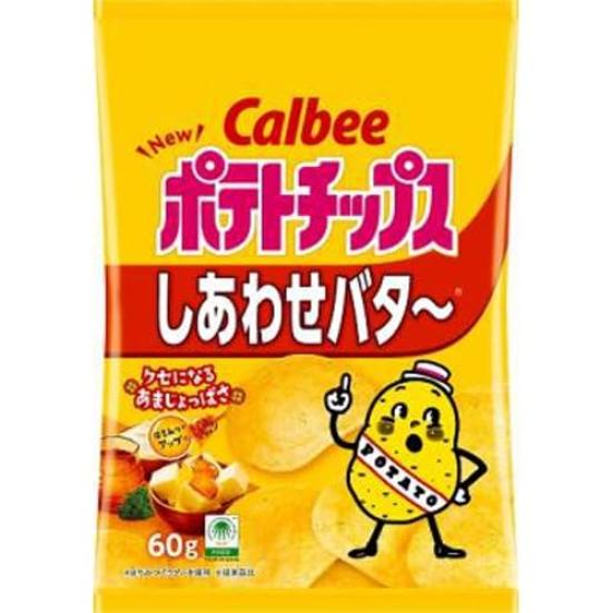 

Картофельные чипсы Calbee Happy Butter 60 г x 12 шт.