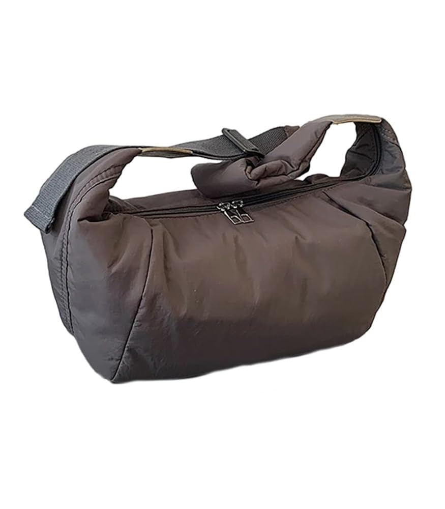 

Женская сумка через плечо Cedar Eight, Большая вместимость, Помещается формат A4 и iPad, Легкая, Сумка-подгузник с нейлоновым видом, Идеально подходит для поездок на работу, в школу, путешествий,