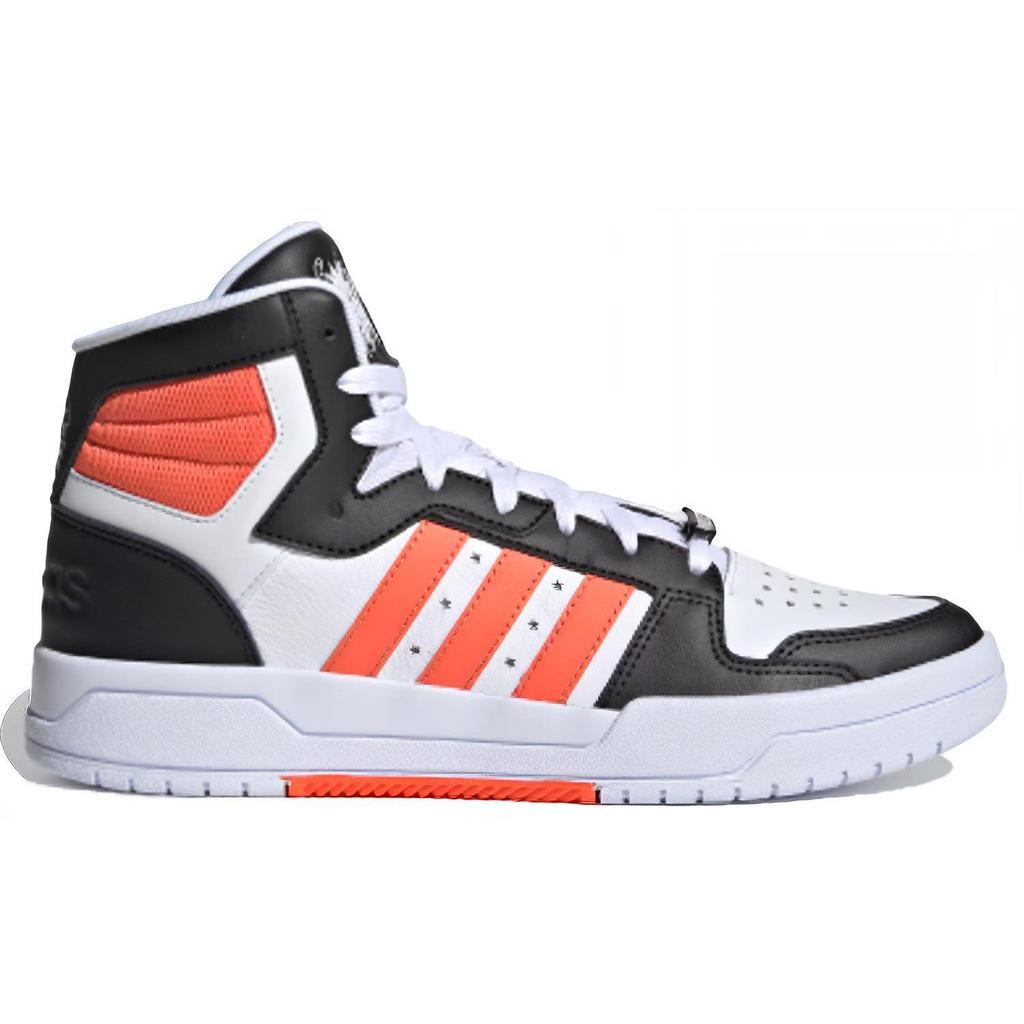 Adidas Entrap Mid Shoes 'White Black Orange' H01542
