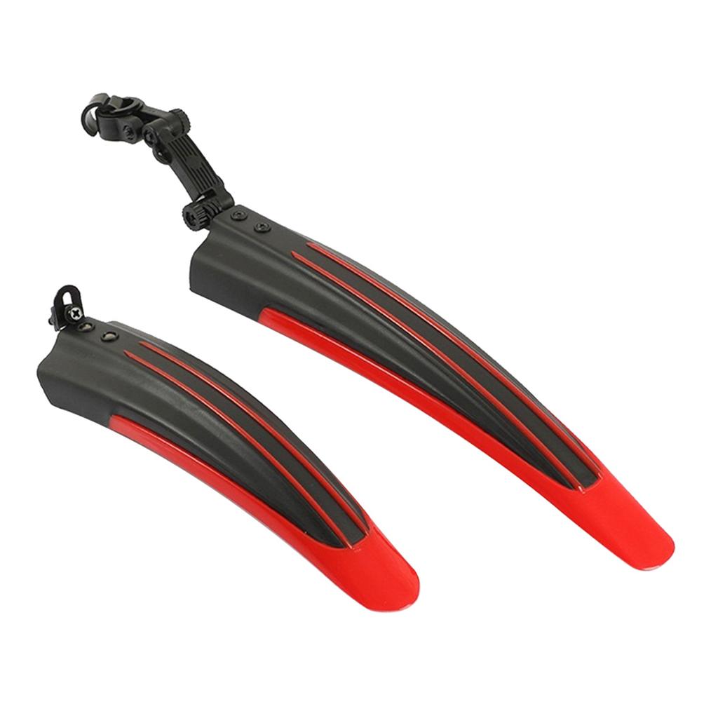 Adjustable Road Mountain Bike Bicycle Cycle Tire Front Rear Mud Guards Mudguard Fenders Set