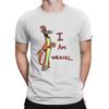 Fun Men T Shirt I Am Weasel Cartoon Funny Tees Short Sleeve O Neck T-Shirt 100% Cotton Printed Clothes