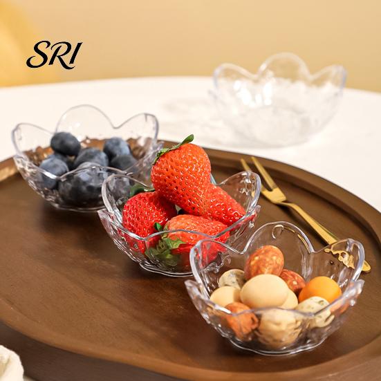 Japanese Style Sauce Bowl 5Pcs Sakura Dipping Dish PP Condiment Plate for Sushi Hot Pot BBQ Nesting Bowls BPA-Free Stackable And Cold Holder