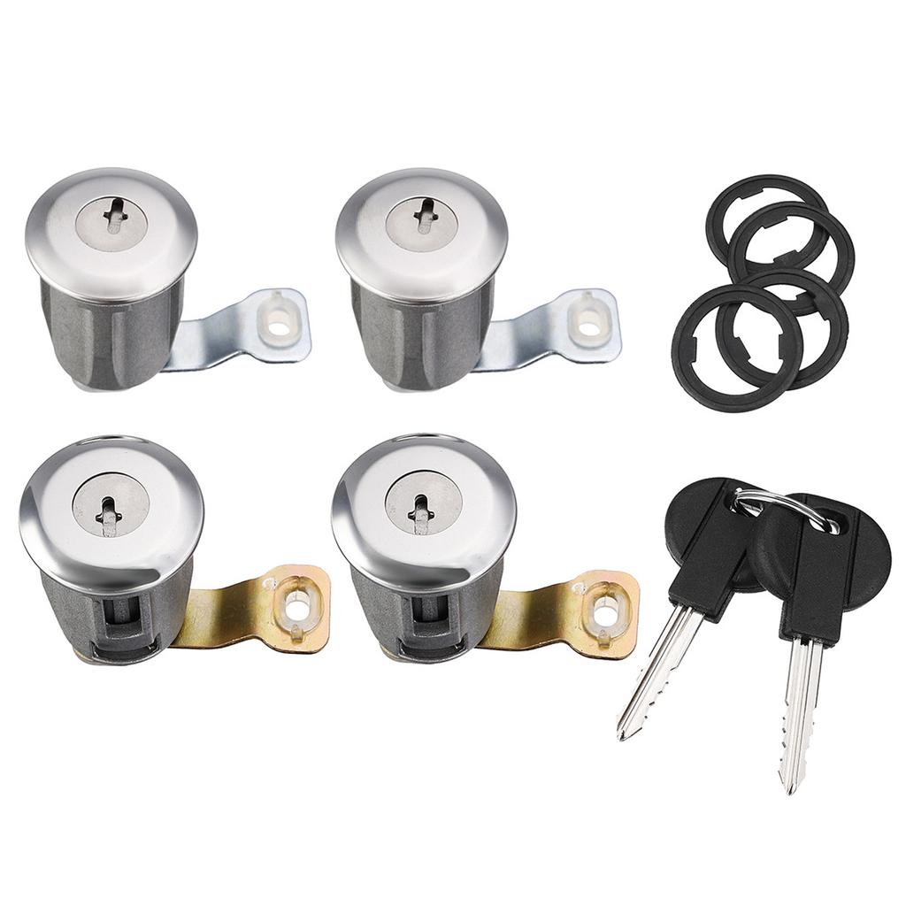 Industrial Grade Car Door Lock Barrel Set with 2 Keys Barrel Lock Door Lock Set Simple Installation for 9170.G3 9170.CW