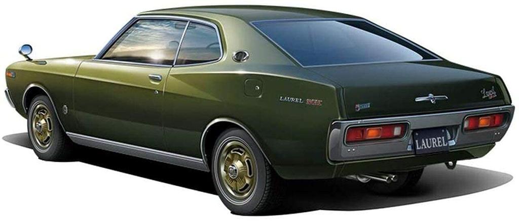 Aoshima Bunka Kyozaisha The Model Car Series Nissan KHC130 Laurel HT2000SGX 1972 Plastic Model 1/24 No.14