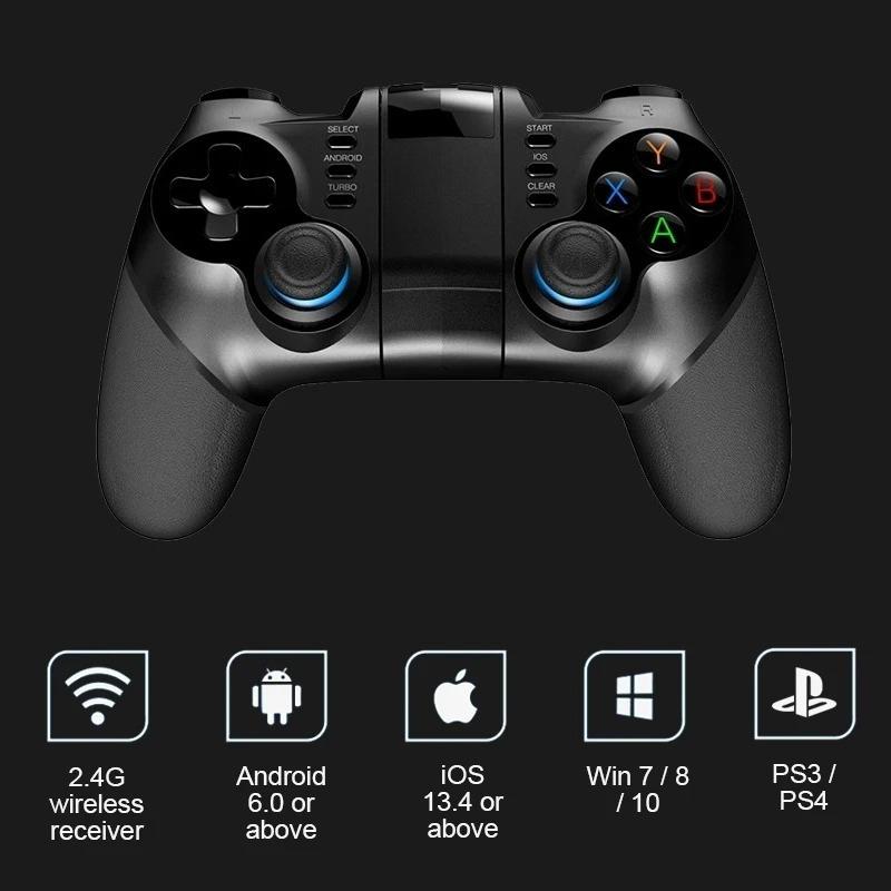Control Gamepad PUBG Bluetooth USB for IPhone Android PC PS4 PS3 Playstation PS 4 3 Nintendo Switch Controller Mobile Game Pad