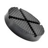Floor Slotted Car Rubber Jack Pad Frame Protector Guard Adapter Jack Disk Pad Tool for Pinch Weld Side Lifting Disk Auto Repair Maintenance Accessory