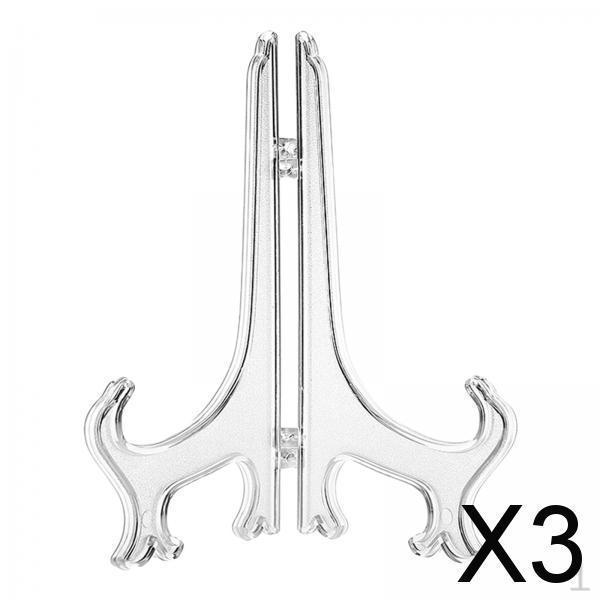 

2 Держателя, Подставки для дисплея, Мольберты для вечеринок, Подставки для фото, 5 , Прозрачные, 3 шт.