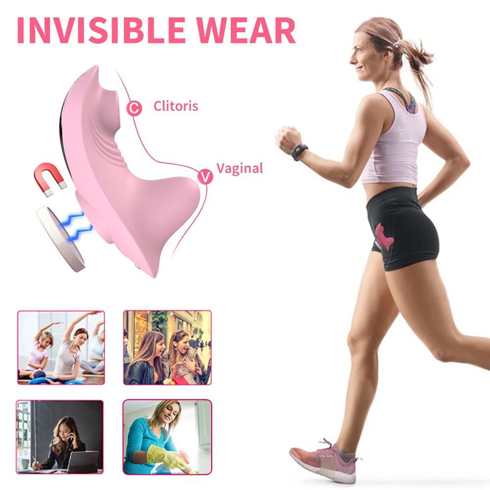 10 Vibration Modes Nipples Suction Stimulator Clitoral Massager Powerful Clitoris Sucking Tongue Vibrator for Women Sex Toy 18+