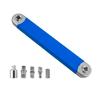 6-in-1 Professional Zero Offset Extension Wrench, Dual-purpose Impact Ratchet Converte, Home Car Repair Tools, with Quick Sleeve