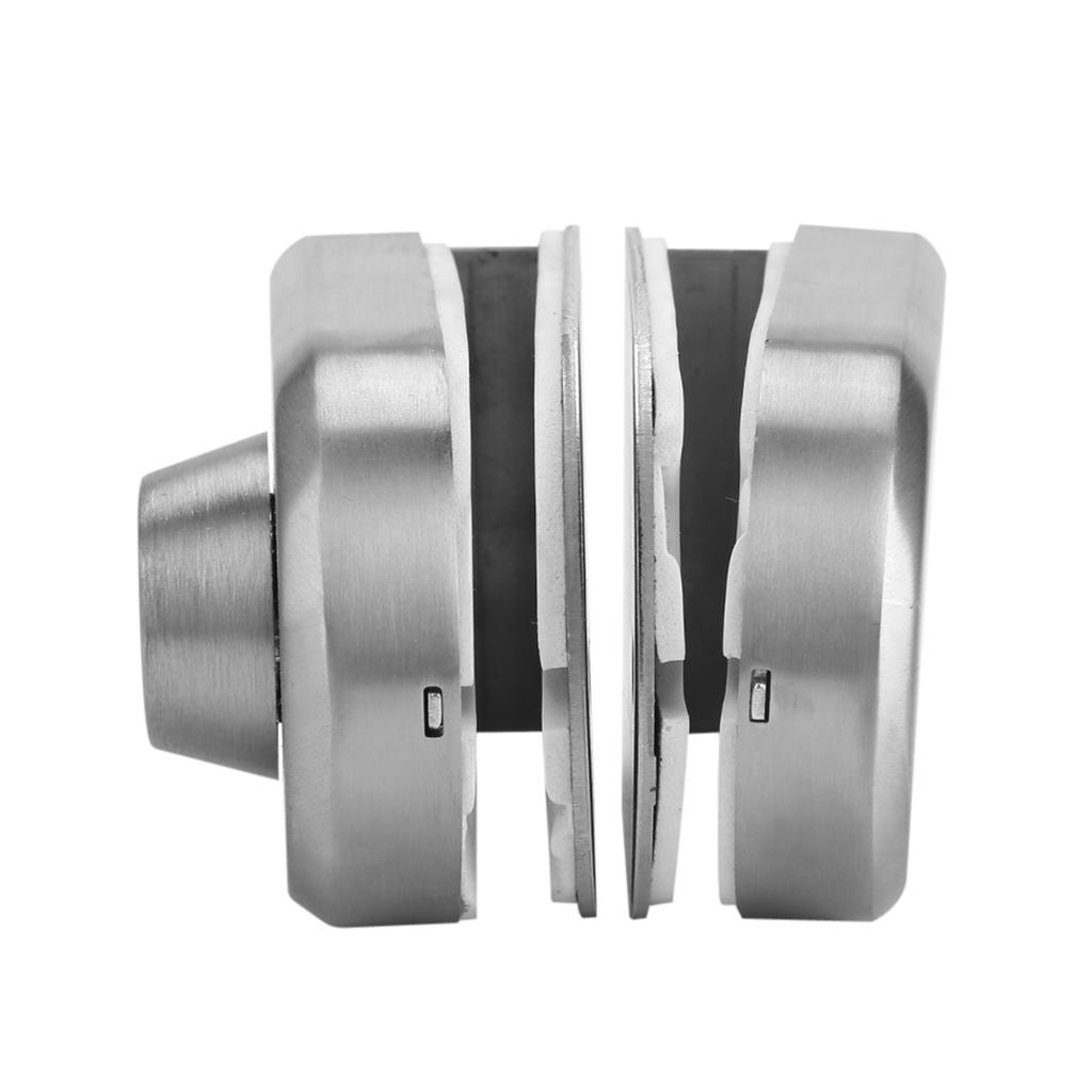 Glass Door  , Stainless Steel Lock with Keys for 10 To 12mm Frameless Glass Easy Installation Home Hotel Bathroom Use