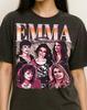 Emma Samms Shirt, 90er Vintage Retro Bootleg Emma Samms T-Shirt, Klassisches TV-Star Grafik-T-Shirt, Retro Schauspielerin Tribut-Shirt