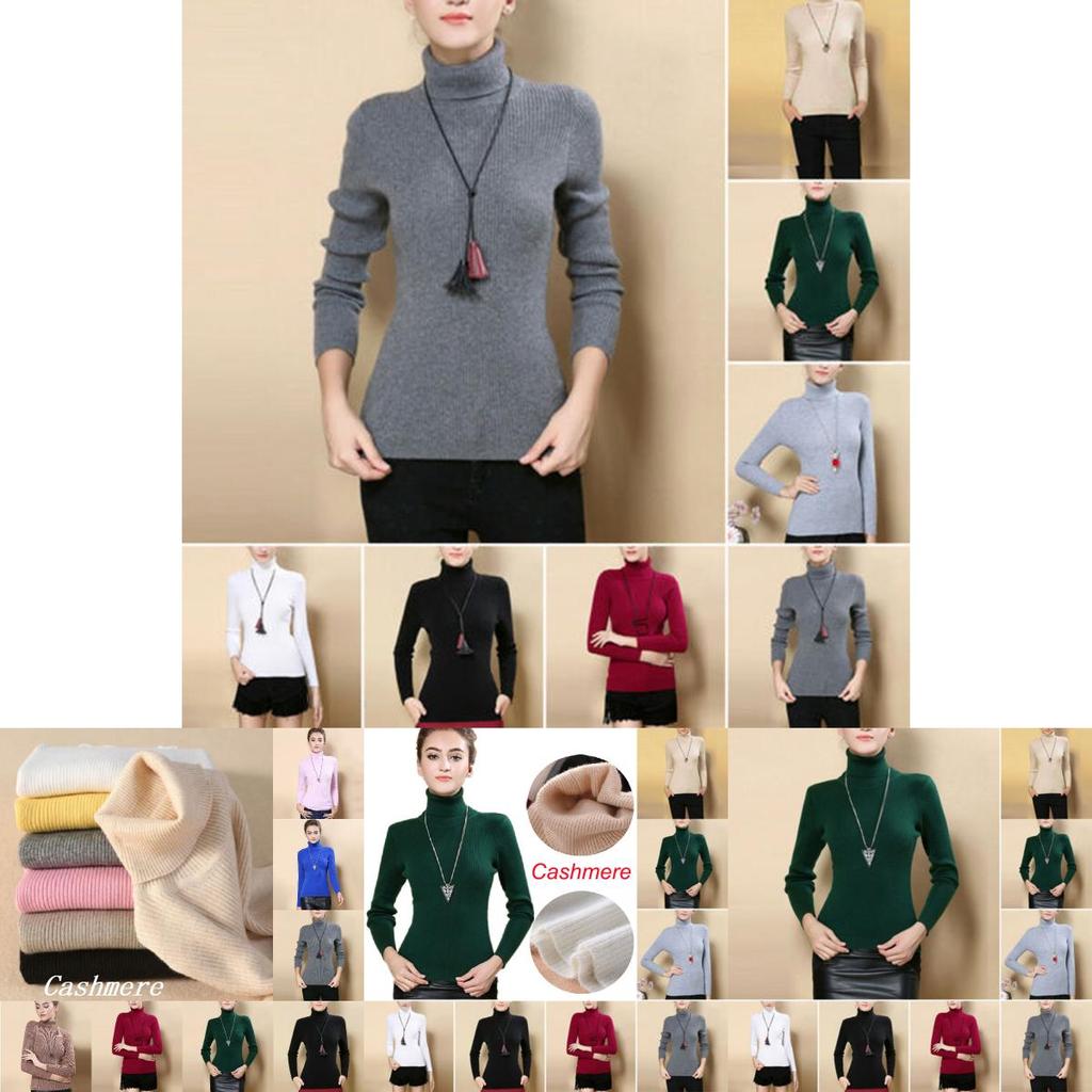 Luxuriously Soft Autumn Women Cashmere Sweater Ideal For Winter Comfort And Style