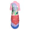Women's Button Down Dress Casual Long Sleeve Maxi Dresses Loose Printed Shirt Dress