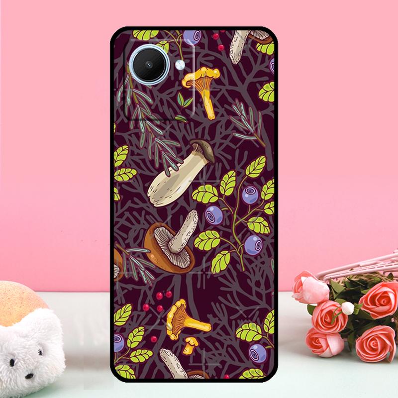 Mushroom Forest For Realme C55 C53 C35 C33 C30 C25s C21Y C11 C15 GT Neo5 GT3 GT5 9 10 11 12 Pro Plus Case