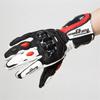 AFS 18 Motorcycle Riding Leather Carbon Fiber Gloves Cross-country Mountain Bike Motorbike Gloves Motocross Racing Rider Gloves