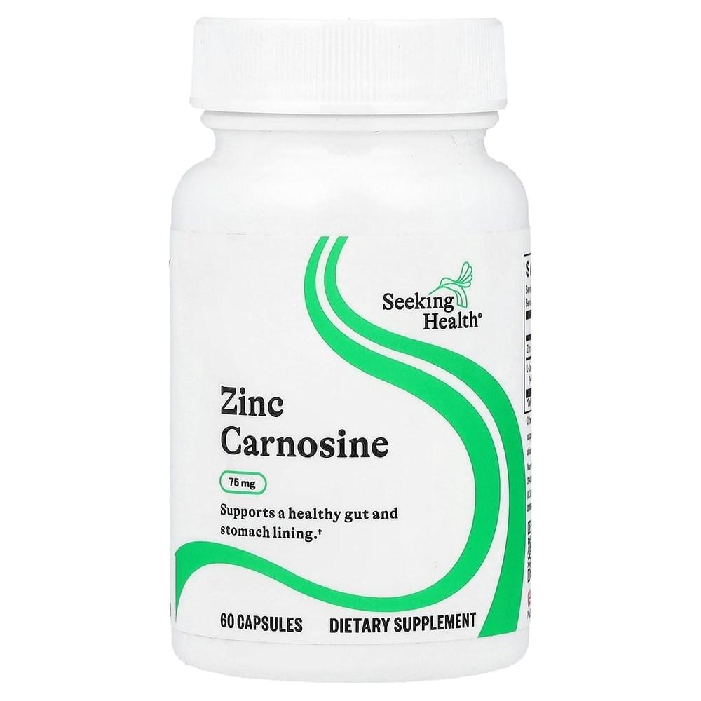 Seeking Health Zink-Carnosin 60 pflanzliche Kapseln 1 Stück 60 Tabletten
