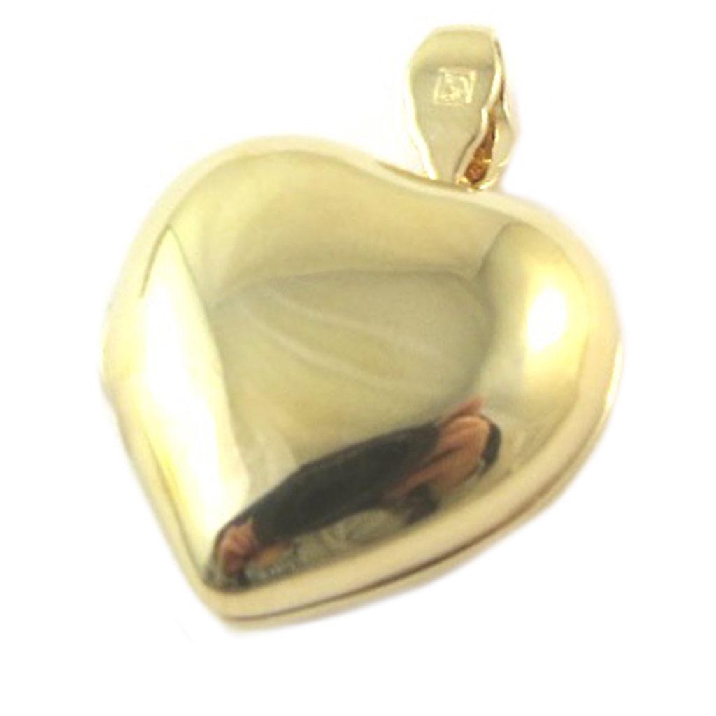 Les Trésors De Lily [P1153] - Gold Plated Cassolette Pendant 'Love Secrets' - 20 Mm