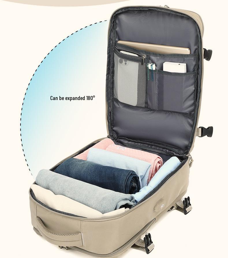 Girls' Extra Large Multifunctional Backpack with Wet/Dry Separation - Nylon, Waterproof, Ideal for Short Trips & School
