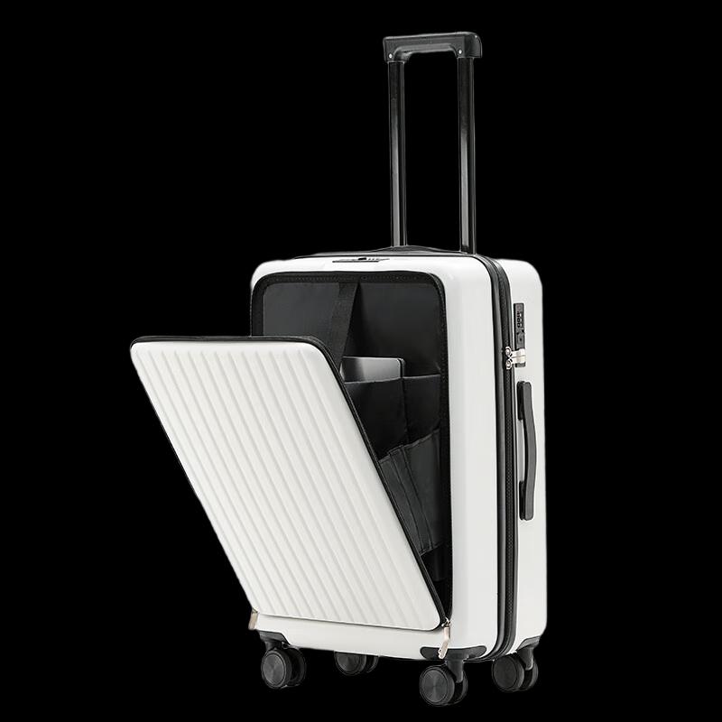 KarLot Front Opening Zipper Suitcase